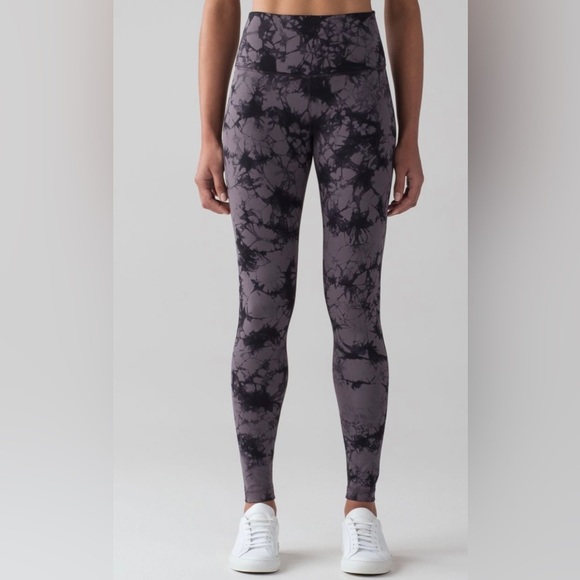 Lululemon Wunder Under Pant (Hi-Rise) Shibori size 10 28” - Picture 1 of 10